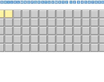 PowerPoint Template To Wheel-of-Fortune and/or Puzzle Game Board (Correct Answers Are Hidden Until Selected)