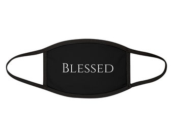 Blessed Black Face Mask