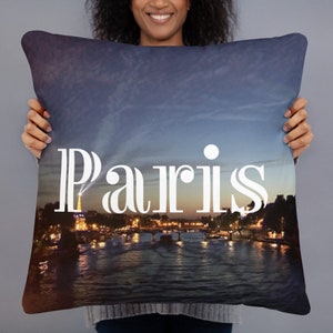 Paris Night Pillow