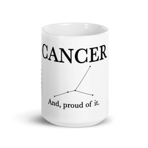 Cancer And, proud of it.