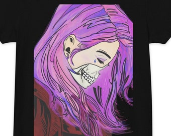 Sad Rocker Girl t-shirt