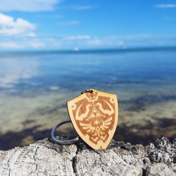 Zelda Shield Keychain - Etsy