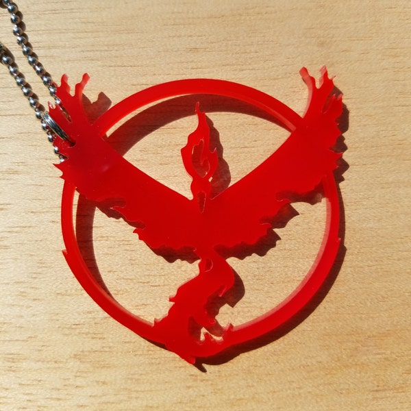 Team Valor Pokémon Keychain