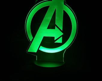 Avengers Lamp