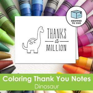 Thank You Notes for Kids, Dinosaur, Line Art, Lines Inside, Handwriting Guides, Coloring, Little Boys, Elementary, Baby Shower