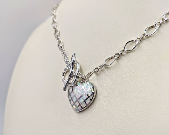 Sterling Silver 20x20mm says Precious in a Cut Out Heart Charm!