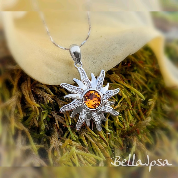 925 sun deals necklace