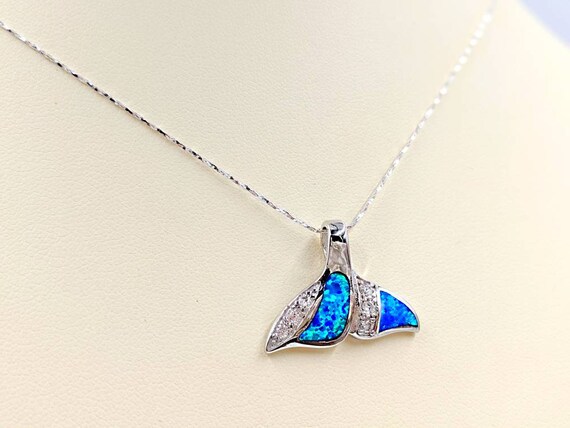アクセサリー Whale tail opal necklace Opal Whale Tail Necklace – GoBeachy