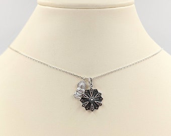 Sterling Silver Buddha & Courage Mandala; 925 Buddha Necklace; Sterling Silver Gold Buddha Necklace; Silver Buddha Pendant, Infinity Close