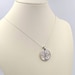 925 Sterling Silver White Mother Of Pearl Tree Of Life Necklace Pendant - Rhodium Plated, Hypoallergenic, Gift Boxed - View #7
