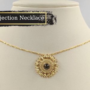 Sunflower 2024 projection necklace