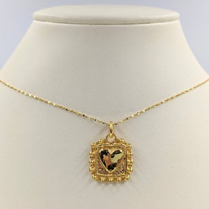 925 Love Letter Necklace; Gold Stamp Necklace; 925 Sterling Silver Gold Plated Stamp Pendant Necklace; Love Stamp Necklace, Infinity Close