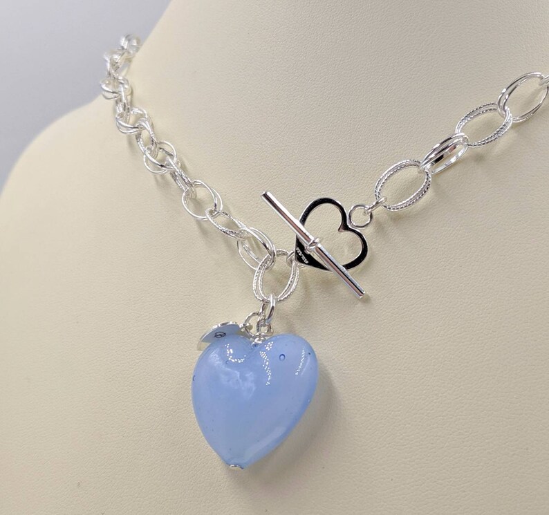 Sterling Silver Fancy Double Link Chain Necklace with Etsy