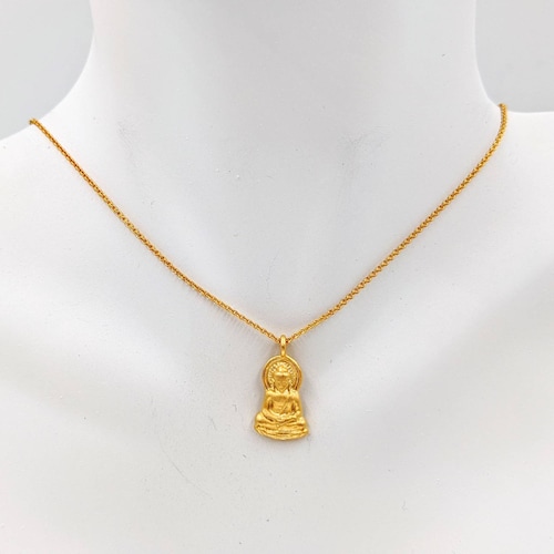 24K Gold Vermeil Buddha 925 Buddha 