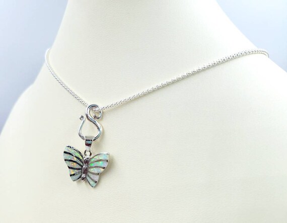 Butterfly necklace clasp discount