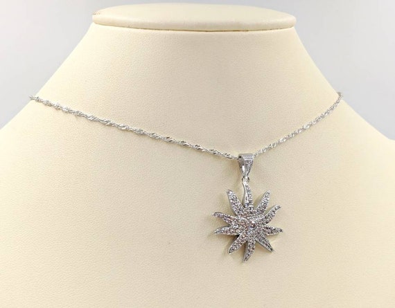 925 cheap sun necklace