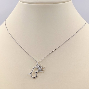 Silver Queen Bee 925 Necklace; Sterling Bumble Bee; Silver Queen Bee Necklace; Bumble Bee Pendant; Silver Bee Charm; Queen B, Infinity Close