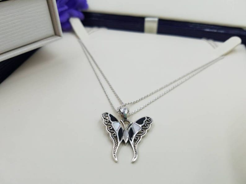 Sterling Silver Double Strand Rope Chain Necklace W 925 Pink & | Etsy