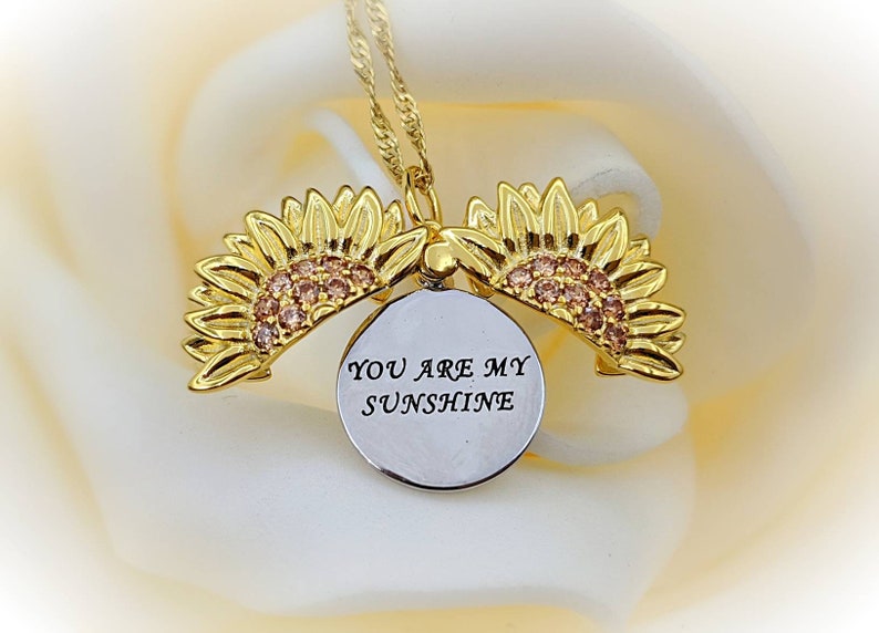 You Are My Sunshine Necklace - Only Prettier Design
