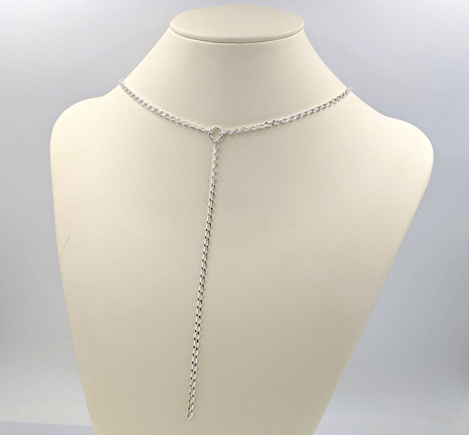 【HYERES LOR】24FW★ Triple Cut-Out Silver (Y) Necklace il_1080xN.1578992201_4u7b.jpg