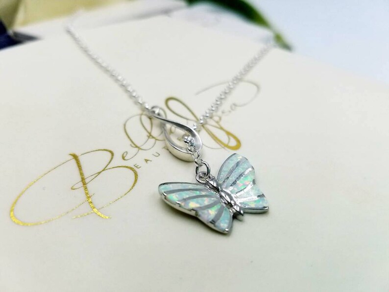 Butterfly Lariat Adjustable Butterfly Infinity Necklace - Etsy