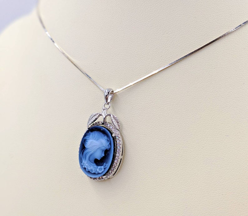 Real Victorian Cameo Cameo Necklace Genuine Cameo Necklace Etsy