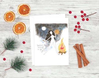 Samhaim Blessings card