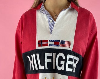 tommy hilfiger rugby shirt womens
