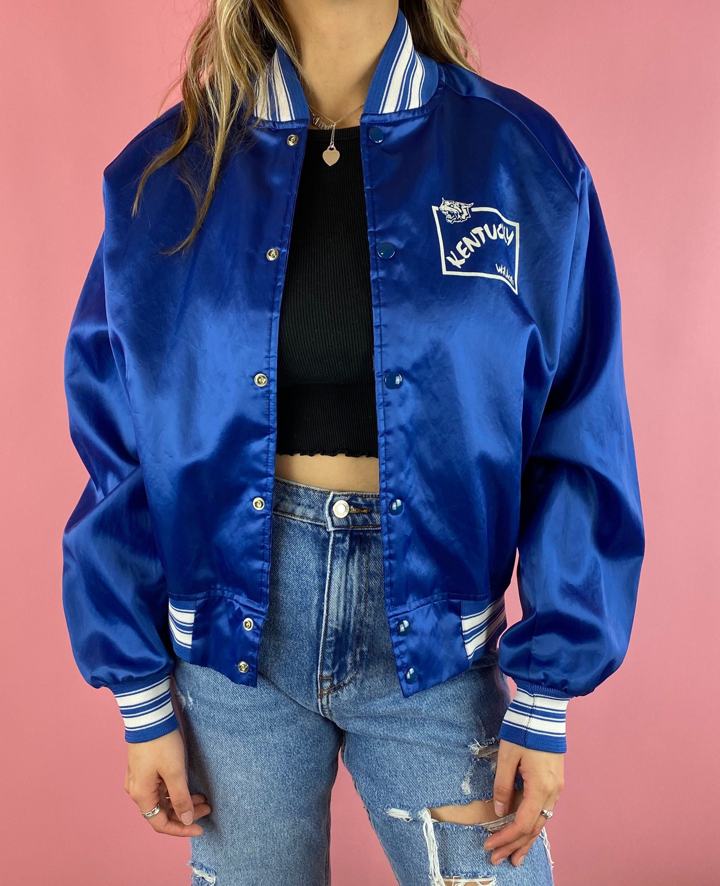 Kentucky wildcats deals leather jacket