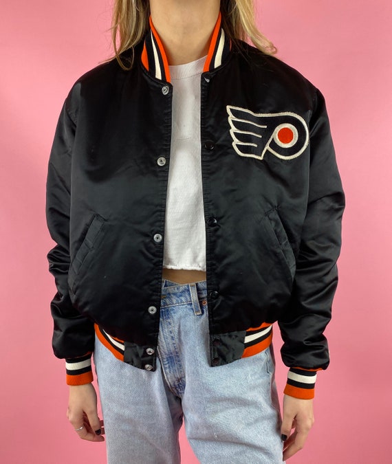 Vintage Philadelphia Flyers 90's Starter Bomber Ja