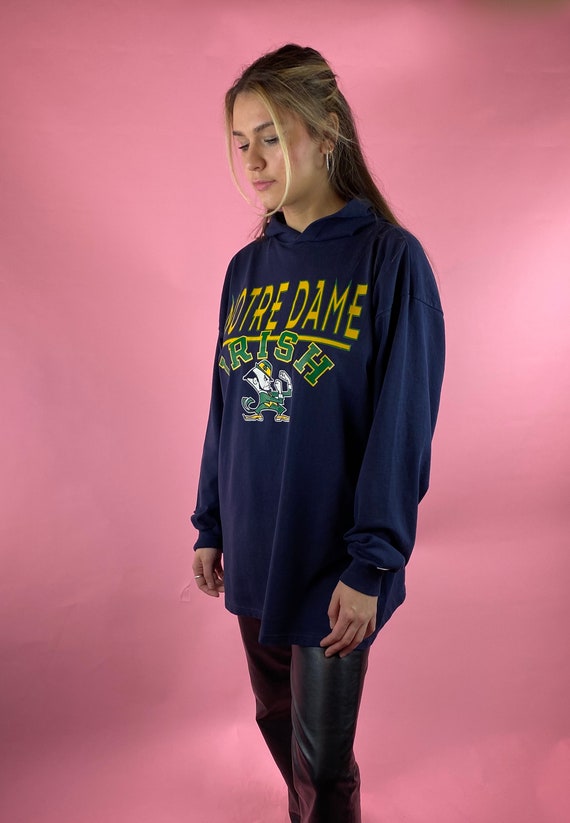 Vintage University of Notre Dame Champion Knit Sh… - image 4