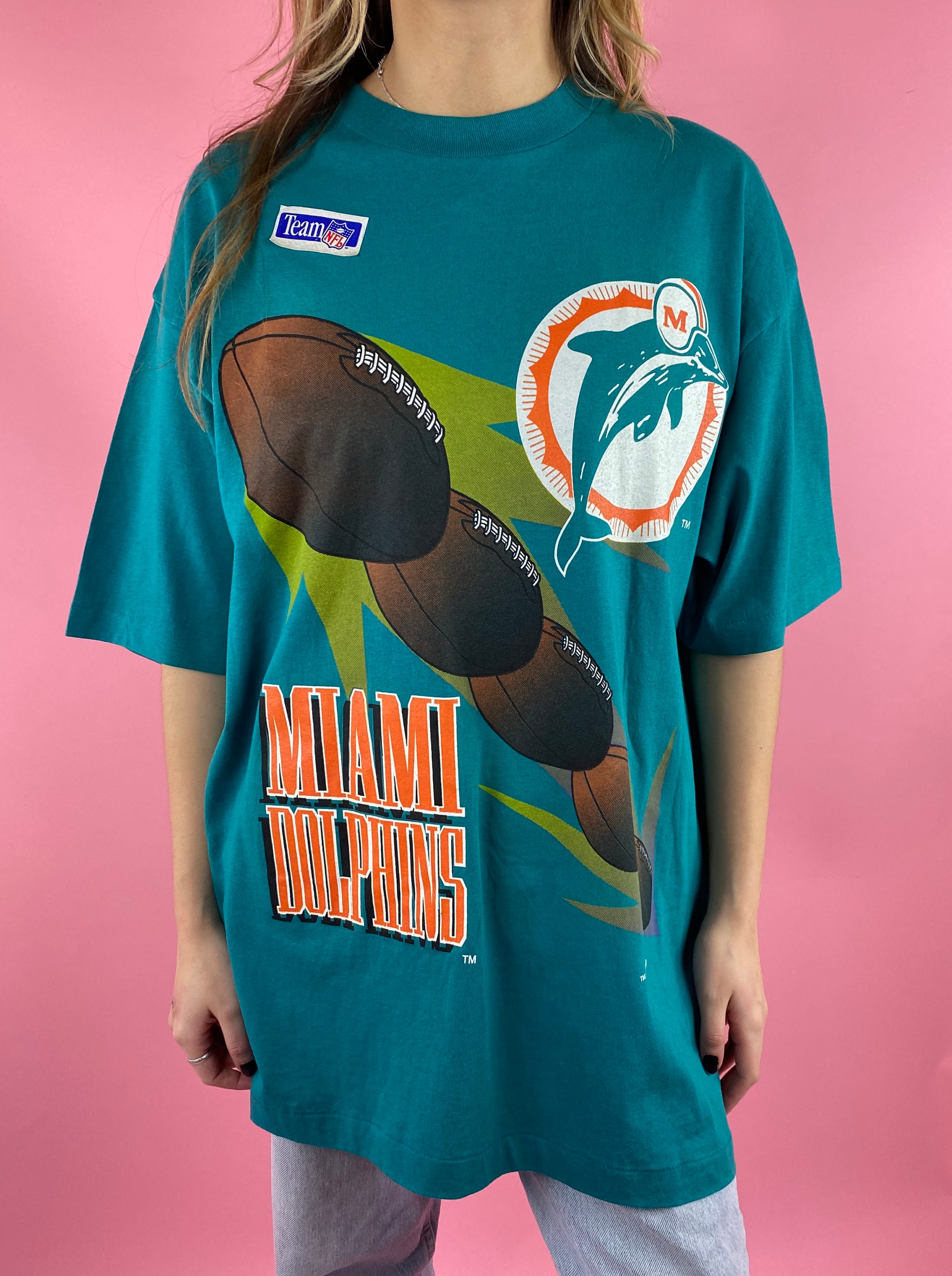 Vintage Miami Dolphins Tee XXL | Etsy 