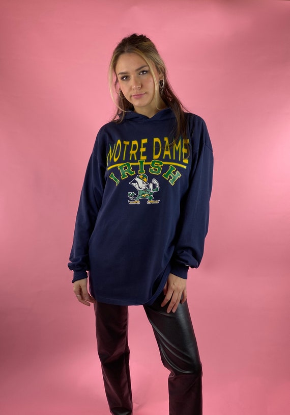 Vintage University of Notre Dame Champion Knit Sh… - image 2