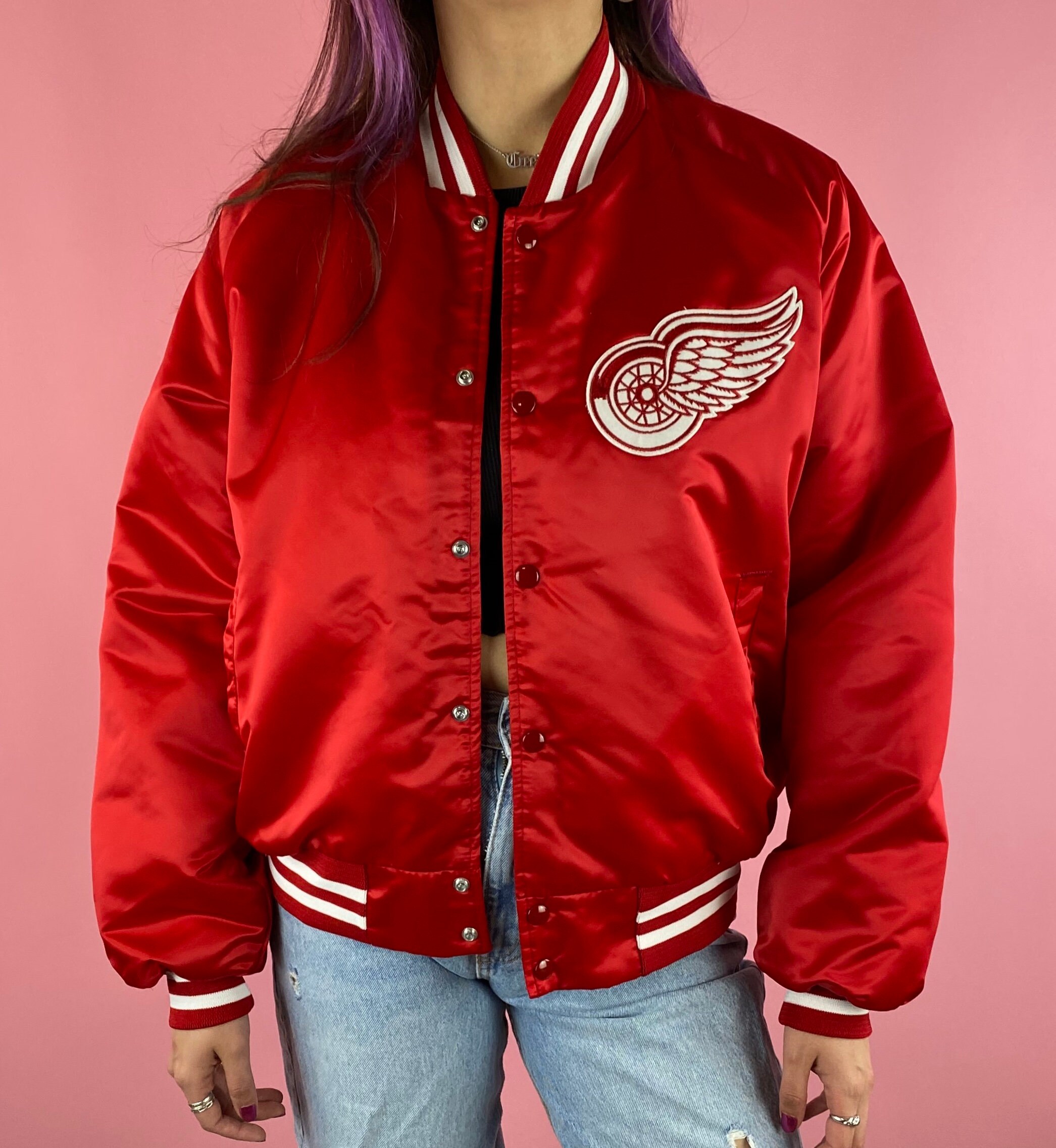 Satin Bomber Jacket 