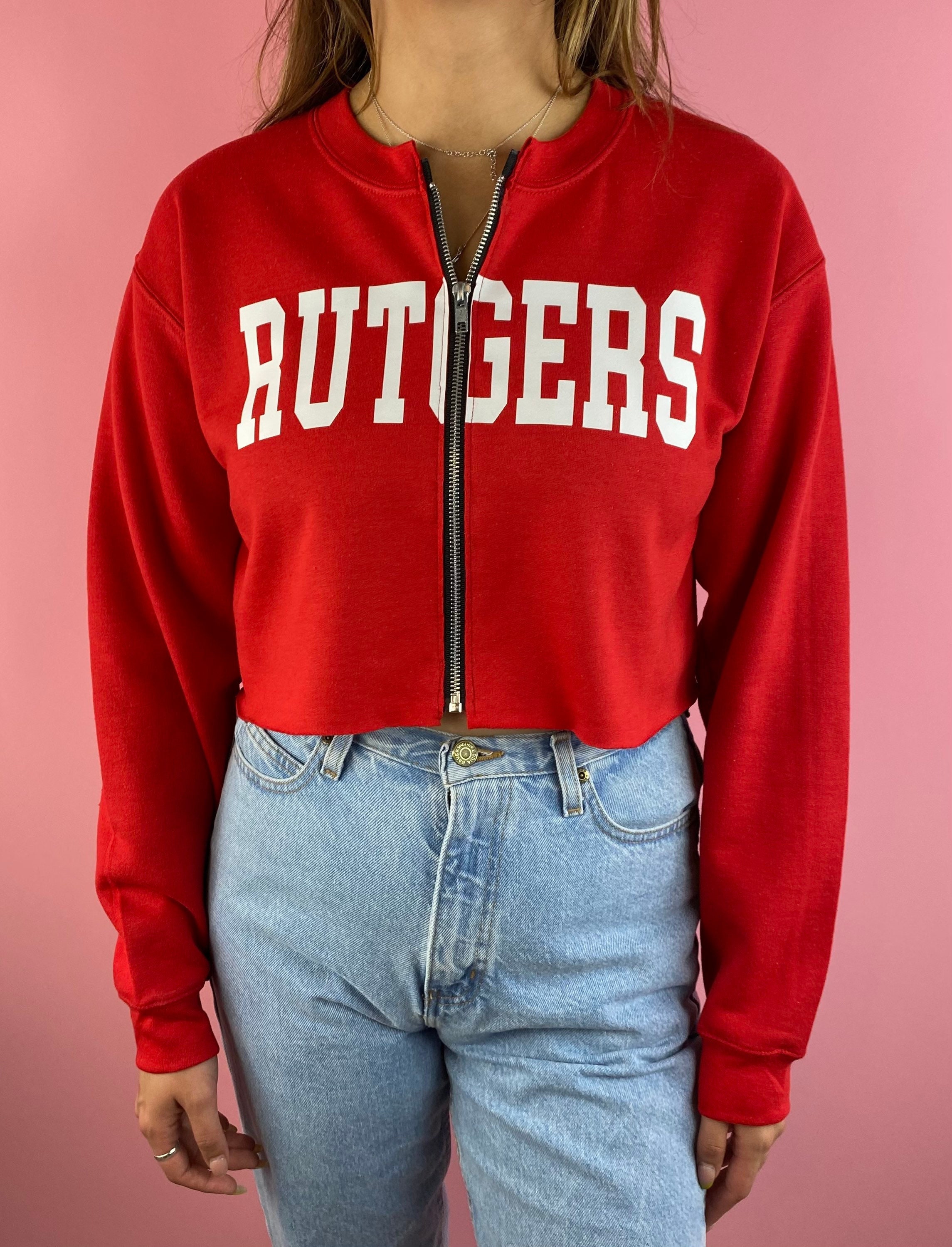 Rutgers sweatshirt womens top