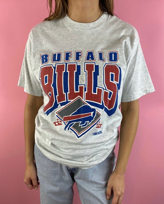 Camiseta vintage de Buffalo Bills L - Etsy España