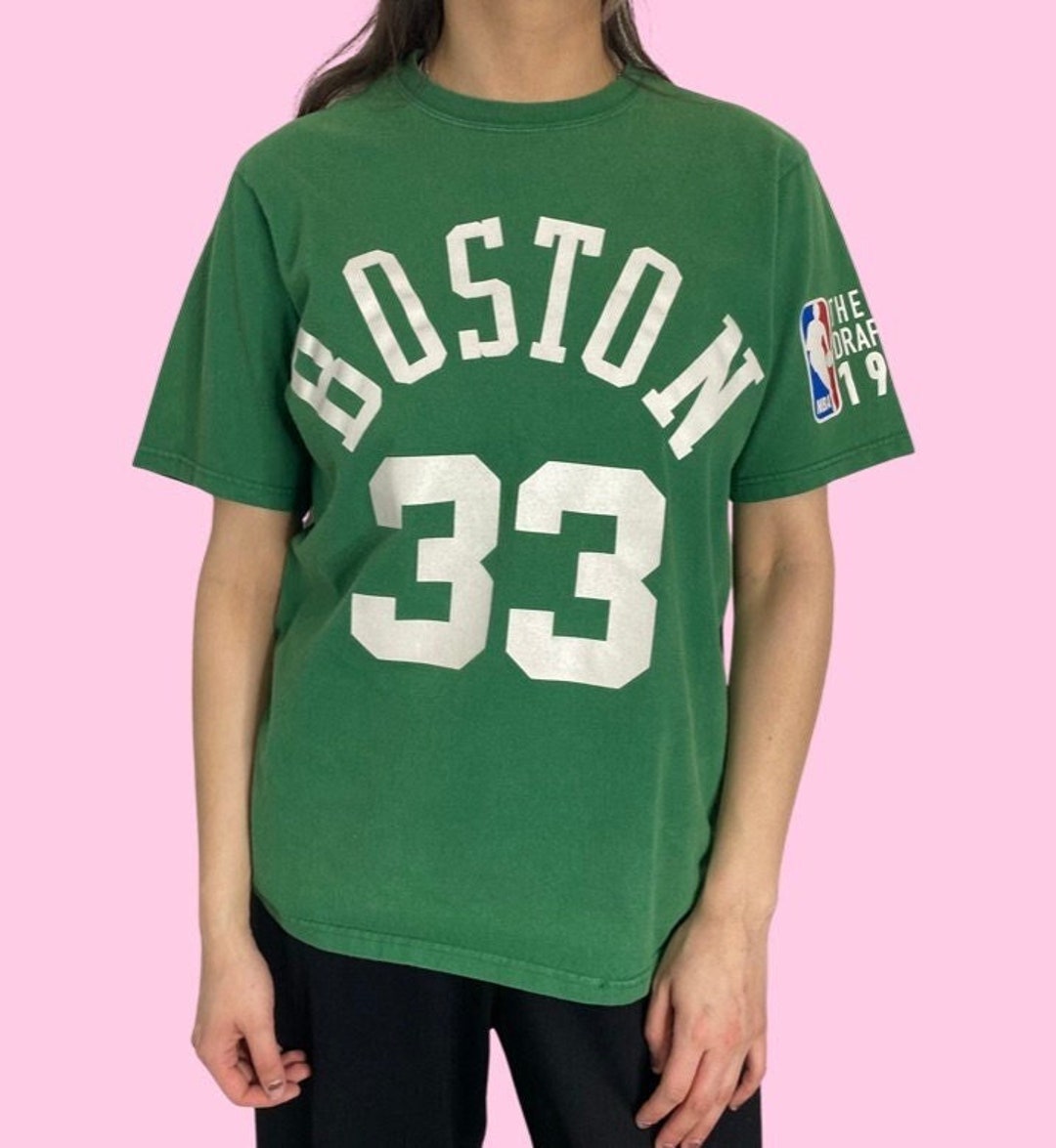 Mitchell & Ness Women's Boston Celtics Larry Bird #33 NBA Cropped Jers