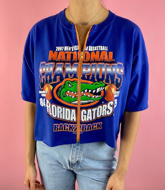 Vintage Florida Gators Cropped Zip-up 