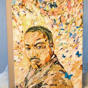 Martin Luther King Jr. Journal Inspirational diary, Affirmation Journal, Art Journal, Gratitude Journal image 1