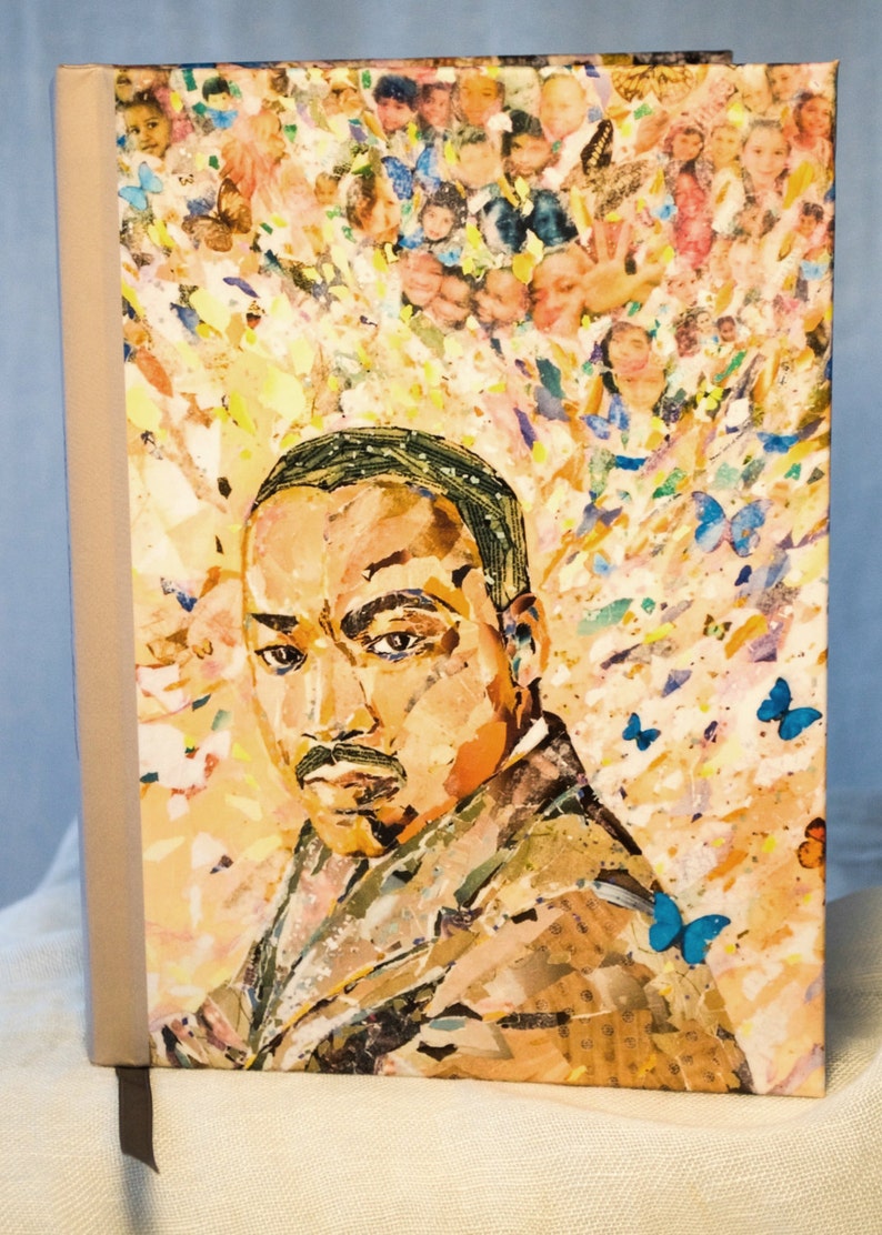 Martin Luther King Jr. Journal Inspirational diary, Affirmation Journal, Art Journal, Gratitude Journal image 1