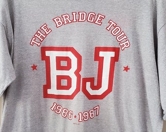 BILLY JOEL *The Bridge World Tour 1986-87* Vintage-XLarge-Authentic-Original