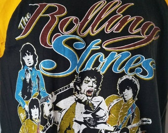 ROLLING STONES~MINT~Rare~ Vintage*Tattoo You Tour 1981*  Deadstock-Large-Parking Lot-Bootleg-Authentic