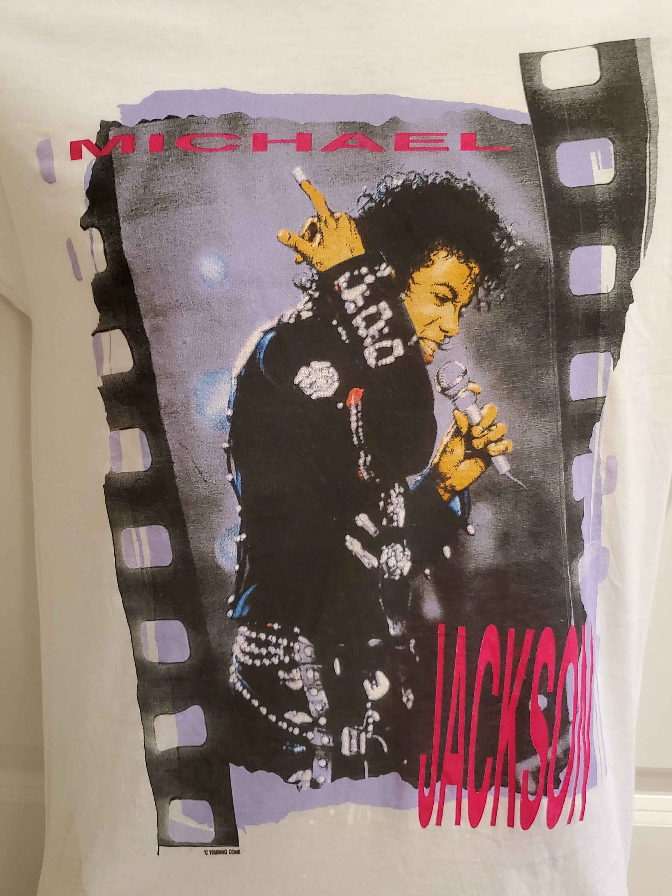 MICHAEL JACKSON *BAD Tour 1988* Large-original-authentic-deadstock