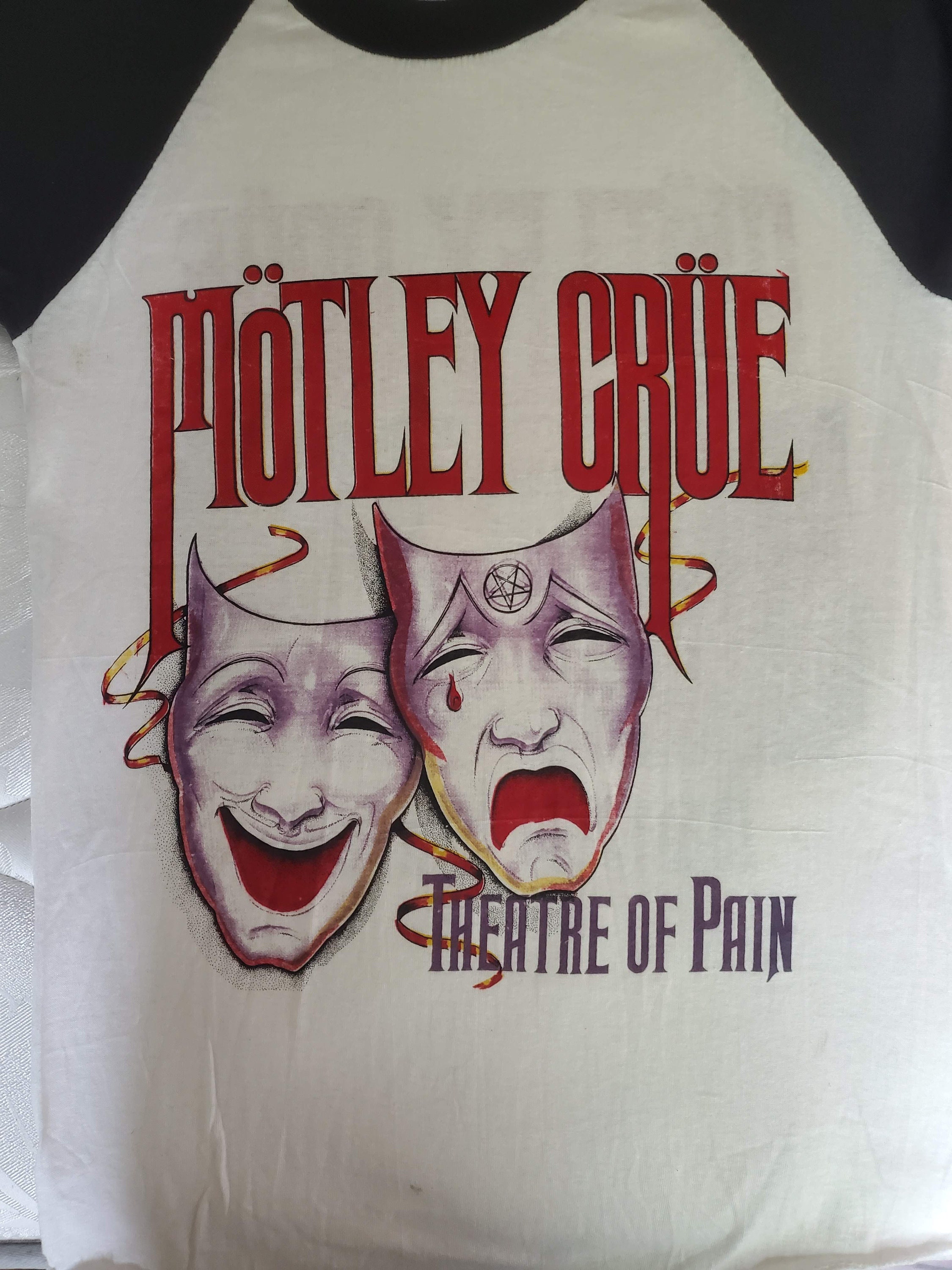 Motley crue theatre of pain t shirt - Etsy 日本