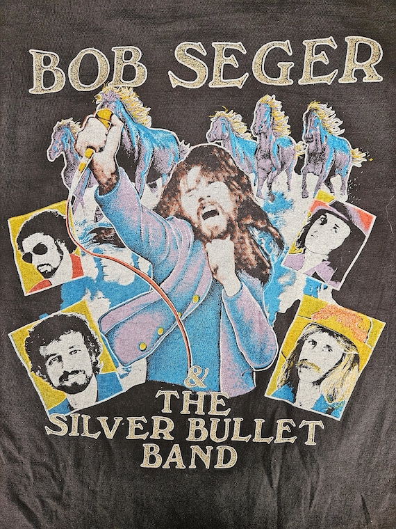 BOB SEGER & The Silver Bullet Band 1980's Tour Te… - image 4