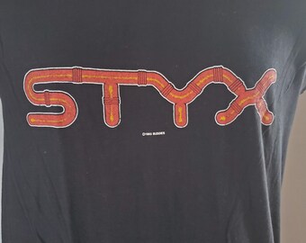 STYX~MINT~Vintage *Kilroy Was Here Tour 1983* Deadstock-Large-Authentic-SleevelessT