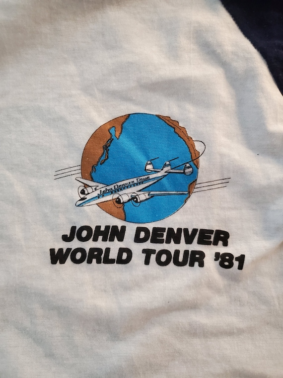 JOHN DENVER~MINT *World Tour 1981* Deadstock-Large