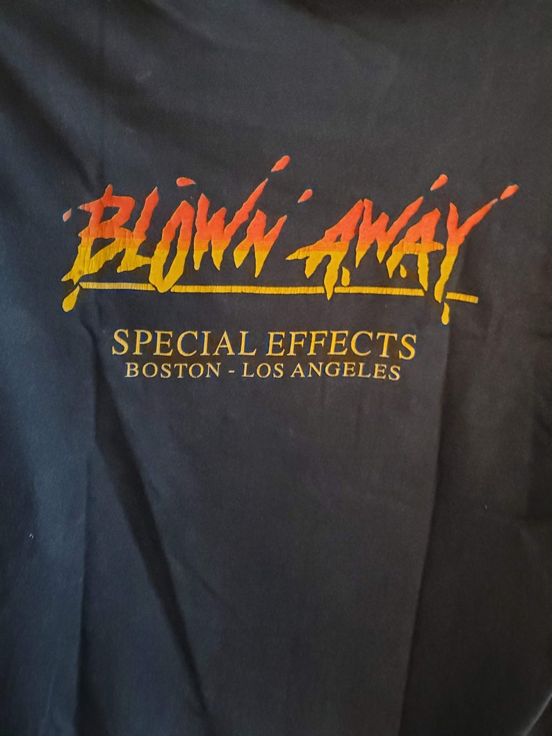 BLOWN AWAY *1994 Movie* Boston Police Bomb Squad* Vintage Crew Shirt-Authentic-Movie Swag