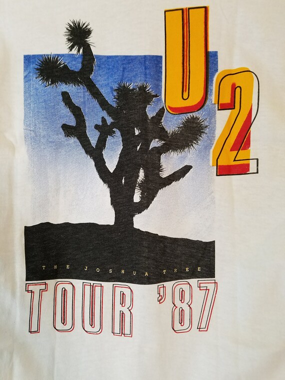 U2 *The Joshua Tree Tour 1987* Vintage-Medium-Origina… - Gem