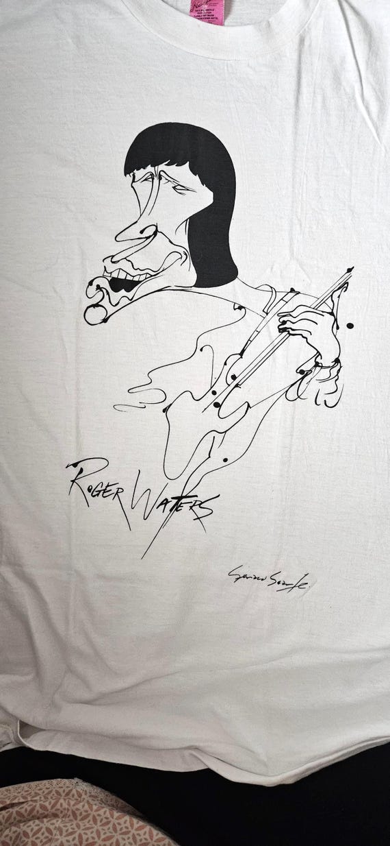 ROGER WATERS *The Wall*  Rare-Gerald Scarfe artwork-Vintage-Original-Deadstock-Hard to find View 4